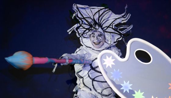 Ёлка телеканала «Мульт». Живые краски