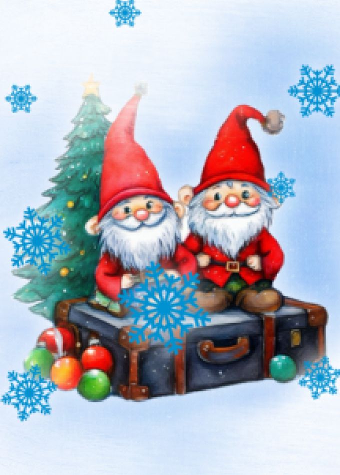 Новогодние сказки из чемодана