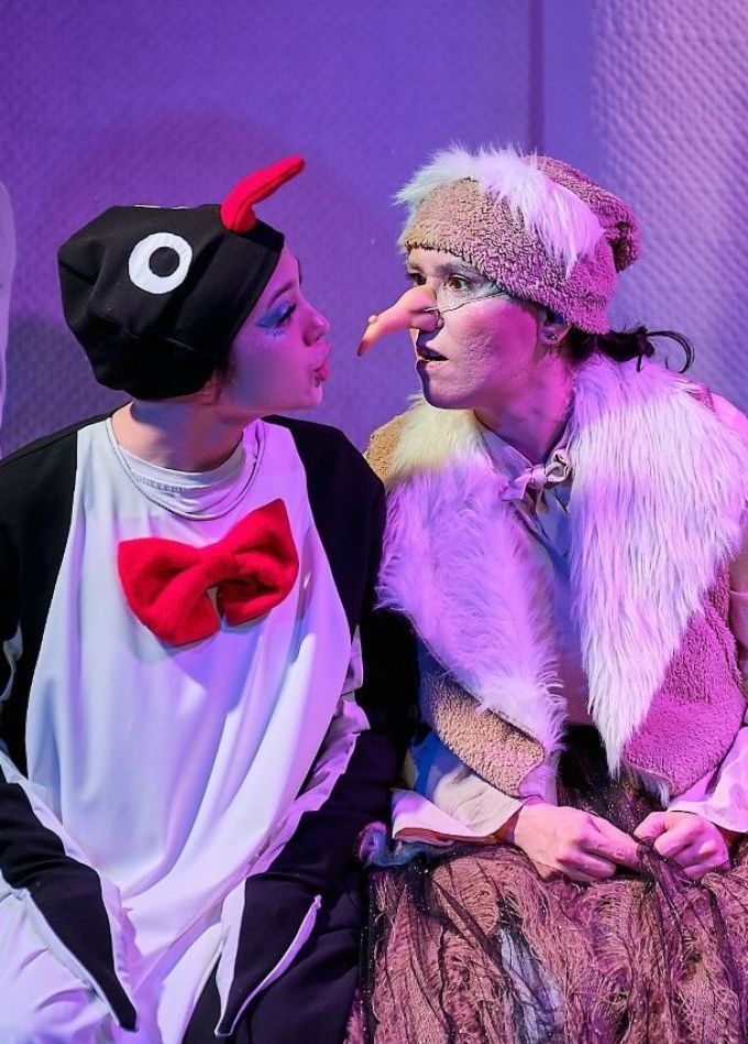 Спектакль «Как ёлочка пингвинёнка искала»