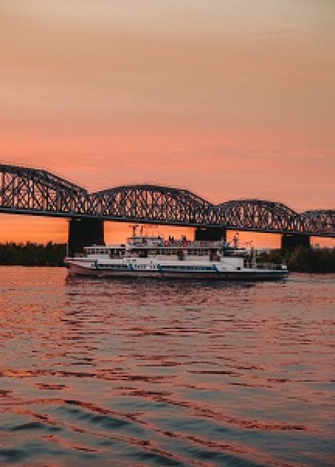 Романтический вечер на Оби