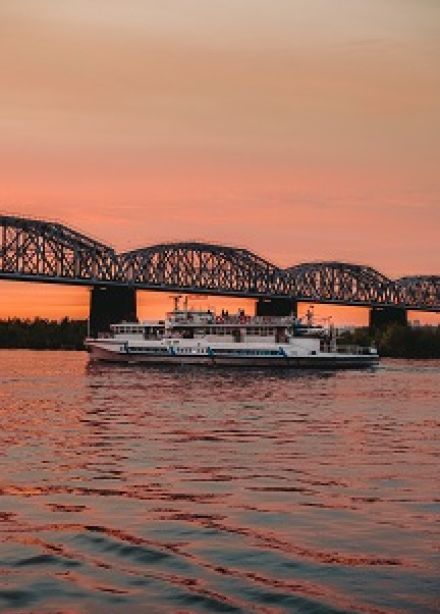 Романтический вечер на Оби