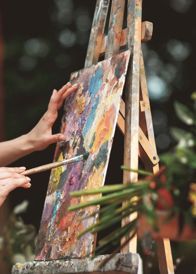 Мастерская под открытым небом. Живописец на пленэре