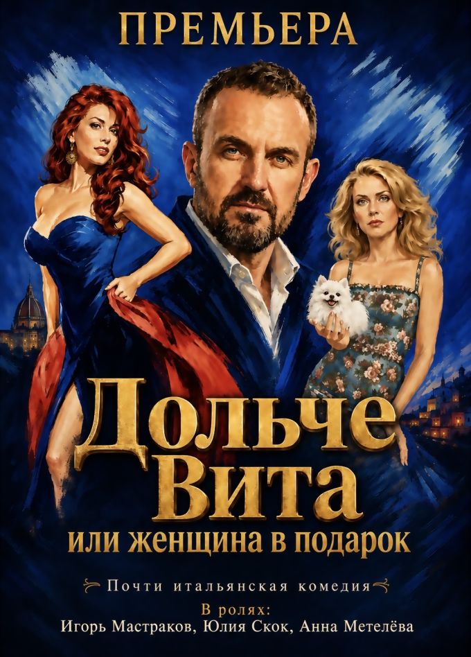 Спектакль «Дольче Вита, или Женщина в подарок»