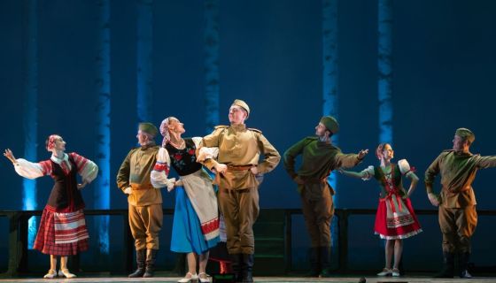 Спектакль «Фронтовой театр»